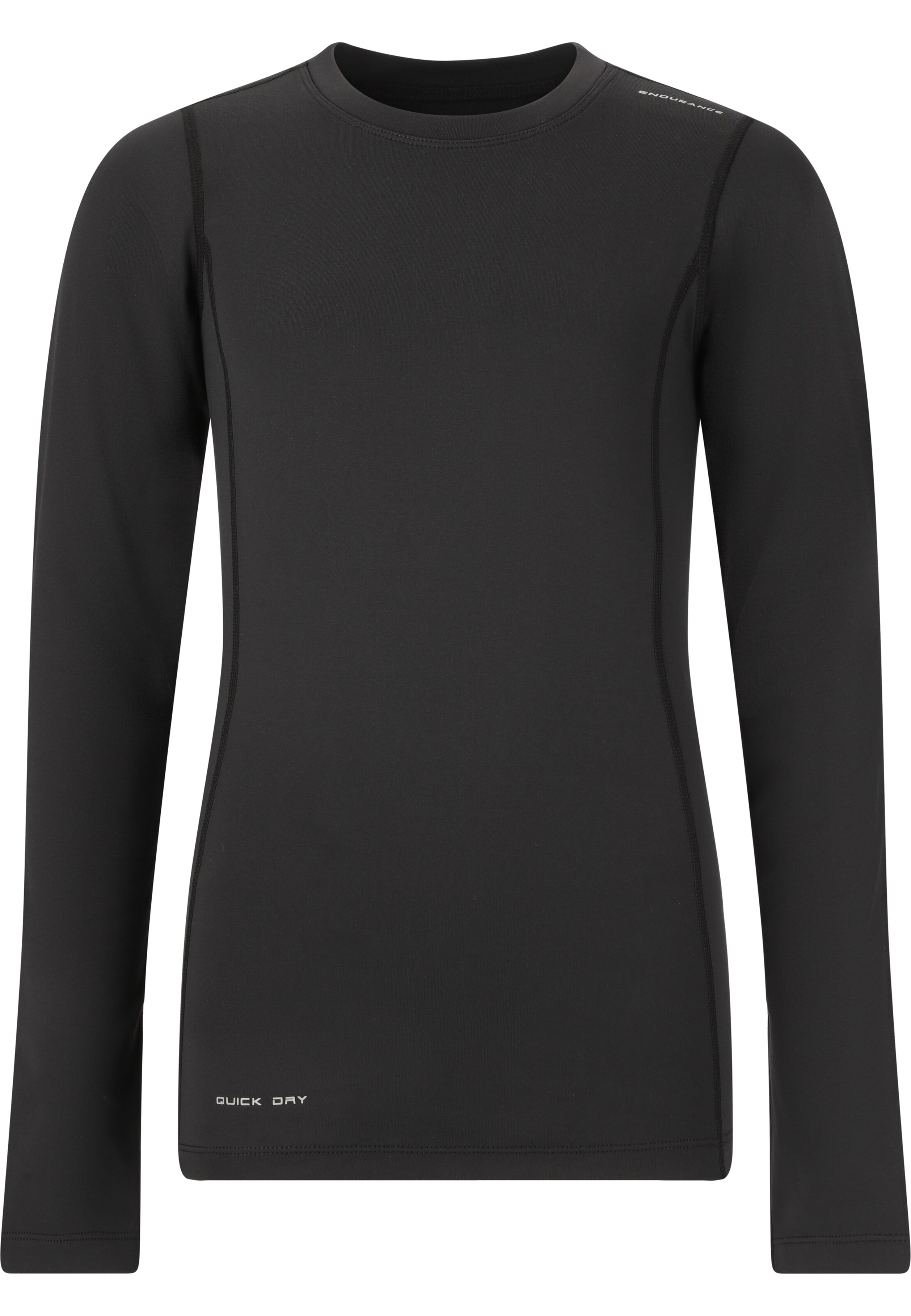 ENDURANCE Functioneel shirt 'Power' in Zwart: voorkant