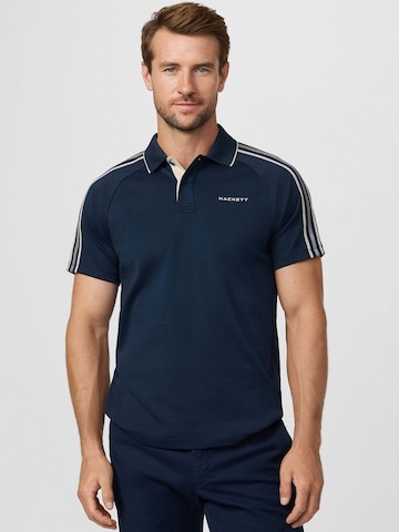 T-Shirt Hackett London en bleu : devant