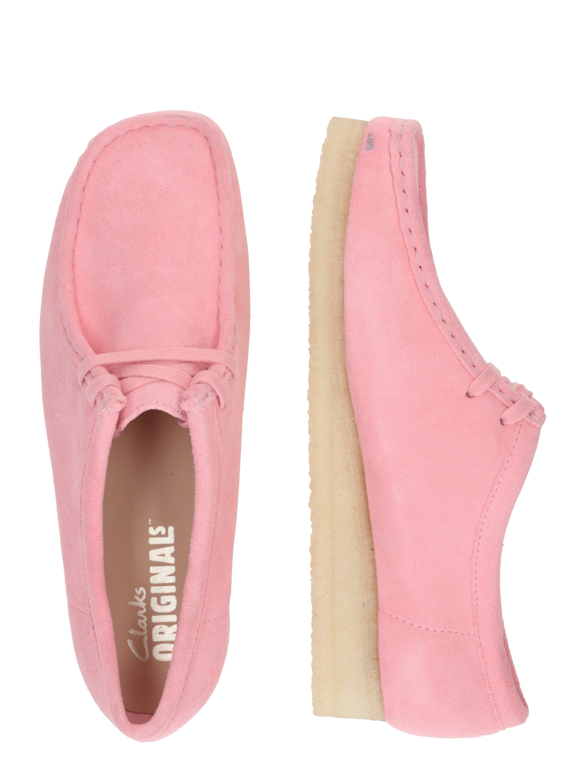 Clarks Originals Παντοφλέ 'Wallabee' σε ροζ
