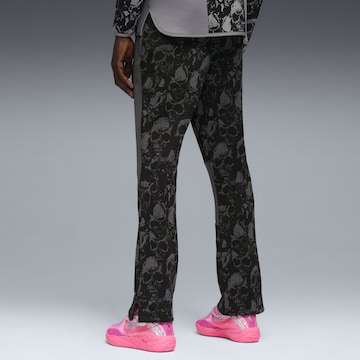 PUMA Boot cut Sports trousers 'World Tour' in Grey