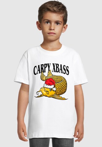 ABSOLUTE CULT T-Shirt 'Christmas - Carpy Xbass 2.0' in Weiß: Vorderseite
