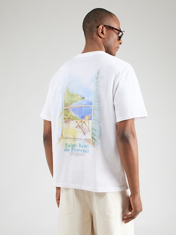 JACK & JONES Тениска 'JORVALLEY' в бяло: отпред