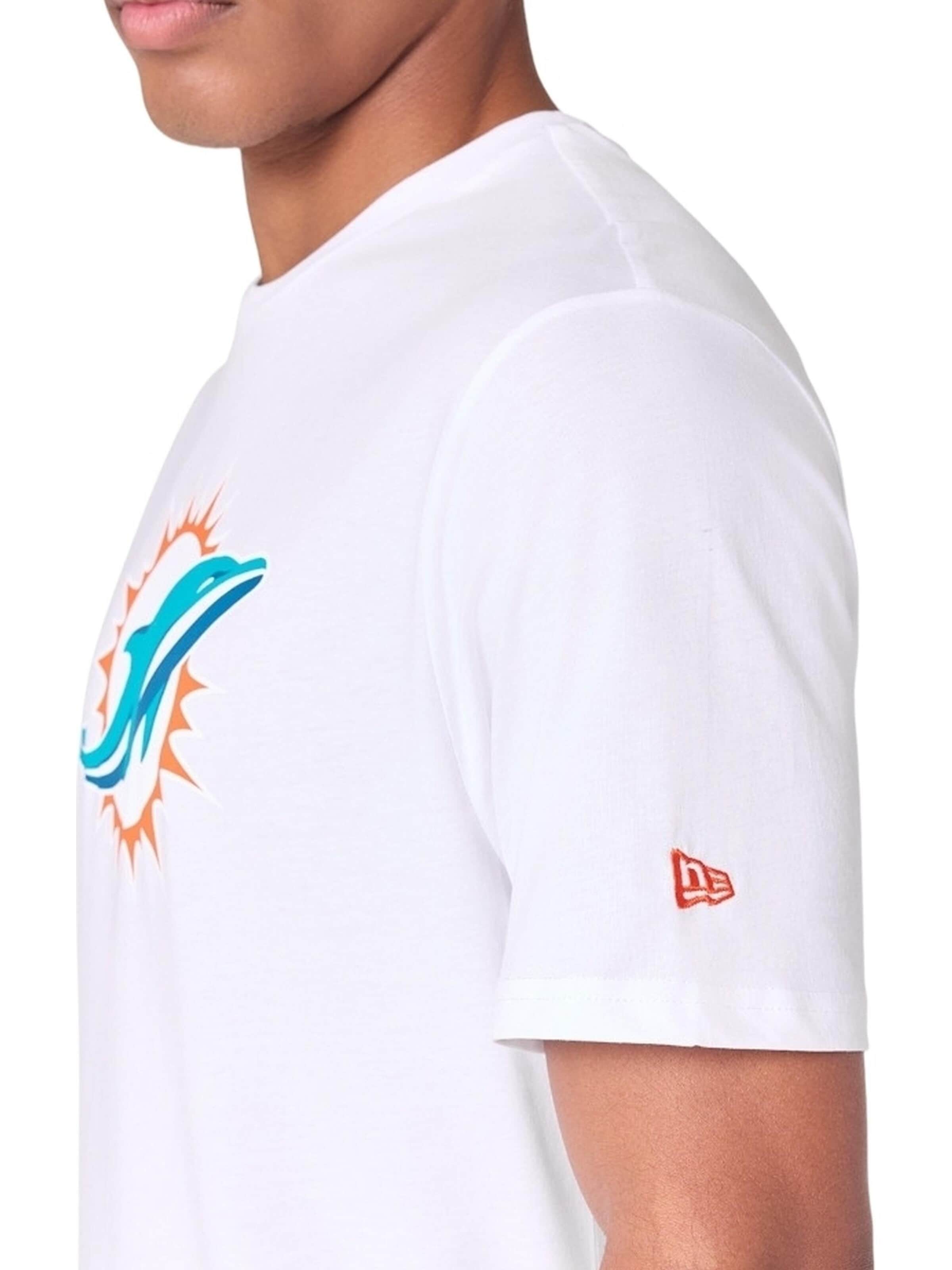 NEW ERA - Camiseta 'Camiseta new era blanca miami dolphins nos nfl regular tee miadol' en blanco