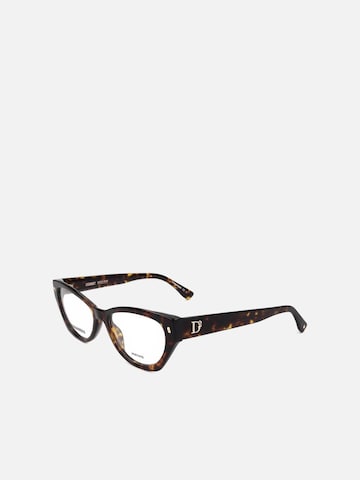 DSQUARED2 Sunglasses 'Dsquared2 D2 0043 Havana 54/17/145 WOMAN Eyewear Frame' in Brown: front