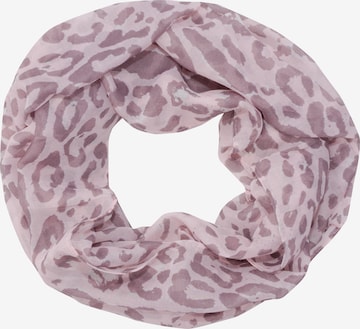 Écharpe tube 'Kiwi' Seasons of April en violet : devant