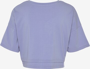 LASCANA T-shirt i lila