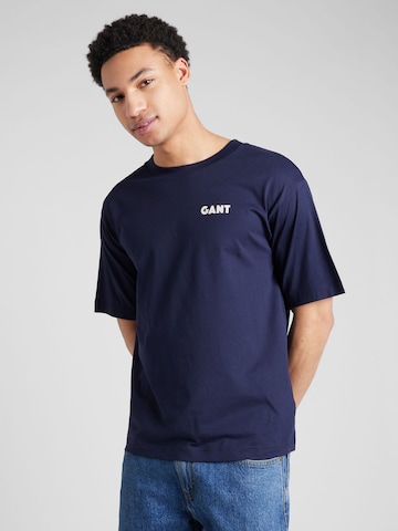 GANT T-shirt i blå