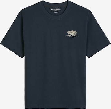 T-Shirt Marc O'Polo en bleu : devant
