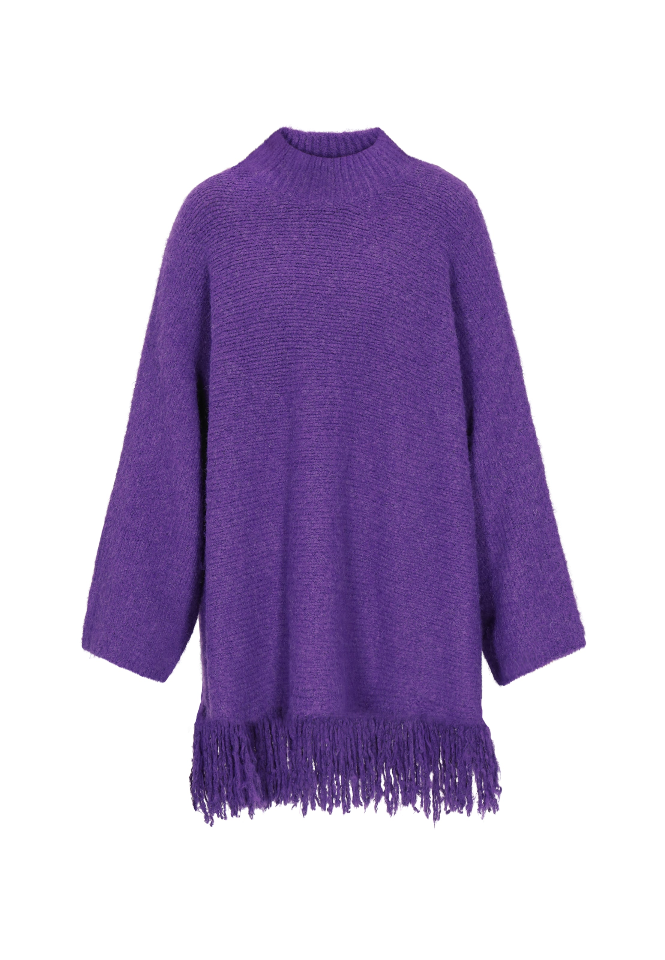 IZIA Υπερμέγεθες πουλόβερ 'Boho' σε λιλά: μπροστά