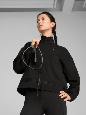 PUMA Sports jacket in Black: front