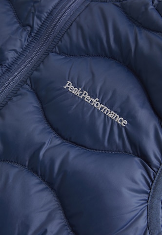 PEAK PERFORMANCE Bodywarmer 'Helium Down' in Blauw