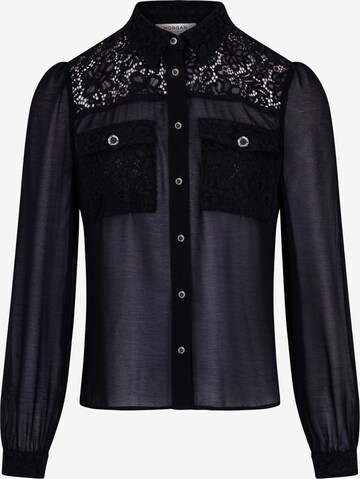 Camicia da donna di Morgan in nero: frontale