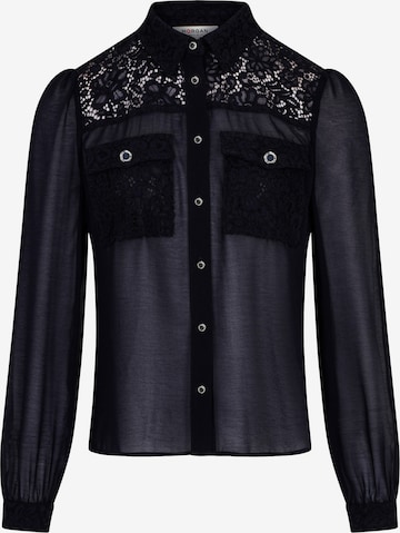 Morgan Blouse in Black: front