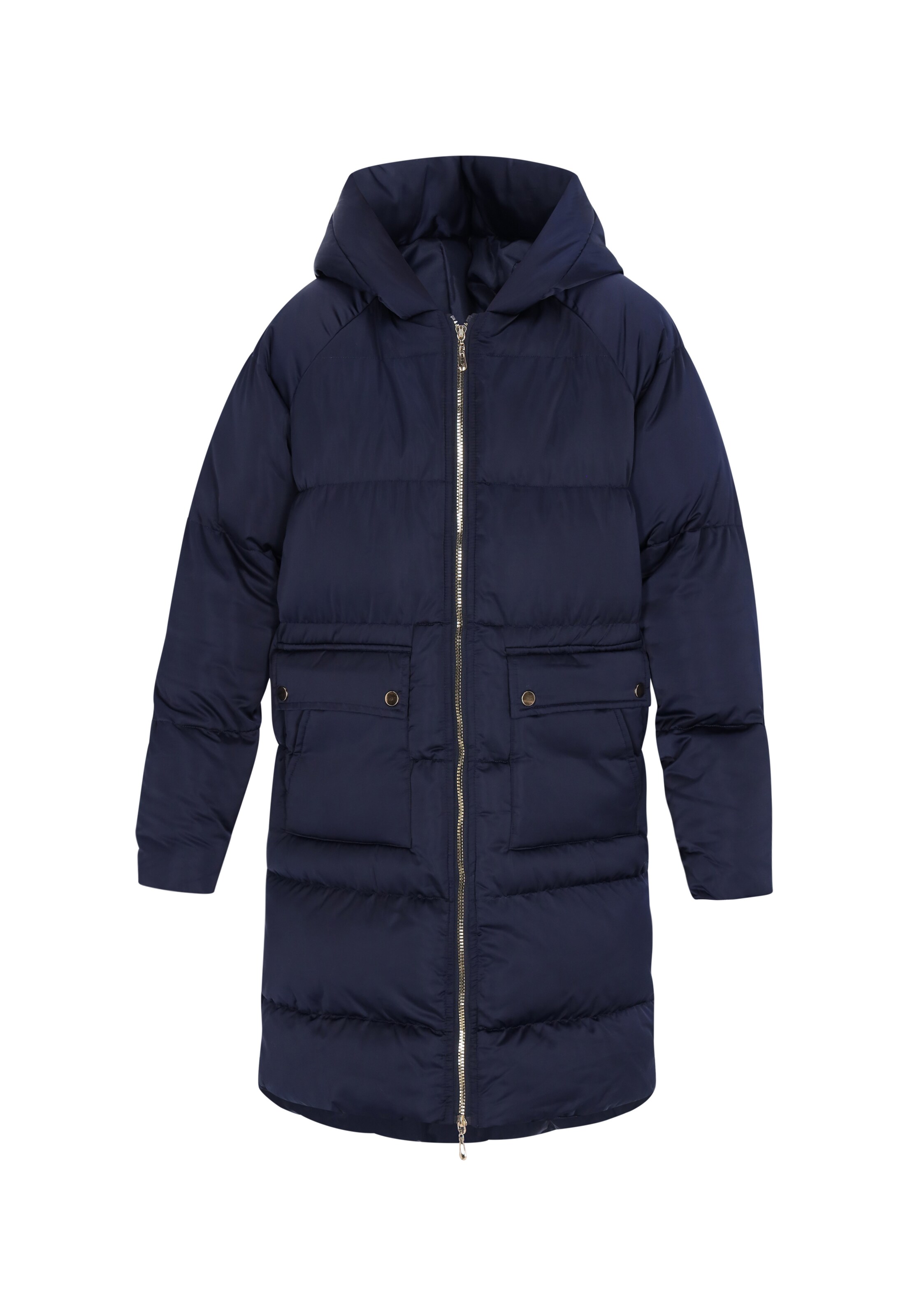 faina Manteau d’hiver en bleu marine, Vue avec produit
