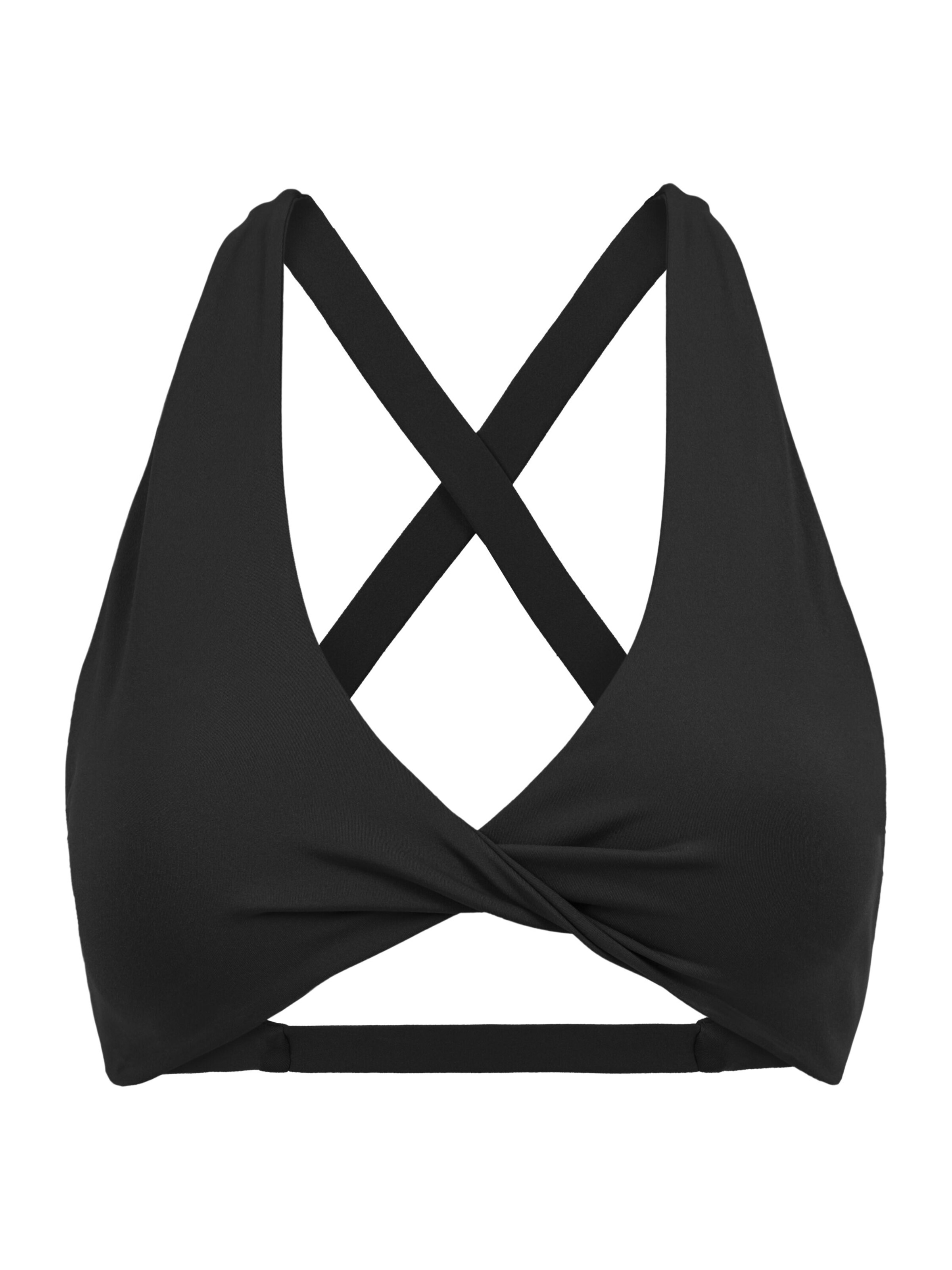 OMNANA Bralette Sports Bra 'MUSE™' in Black: front