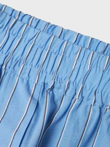 NAME IT - Pierna ancha Pantalón 'NKFDEMMAN' en azul