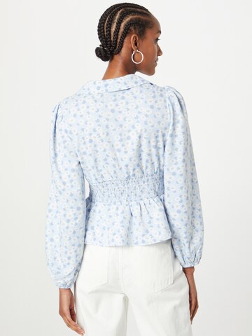 The Frolic Blouse in Blue