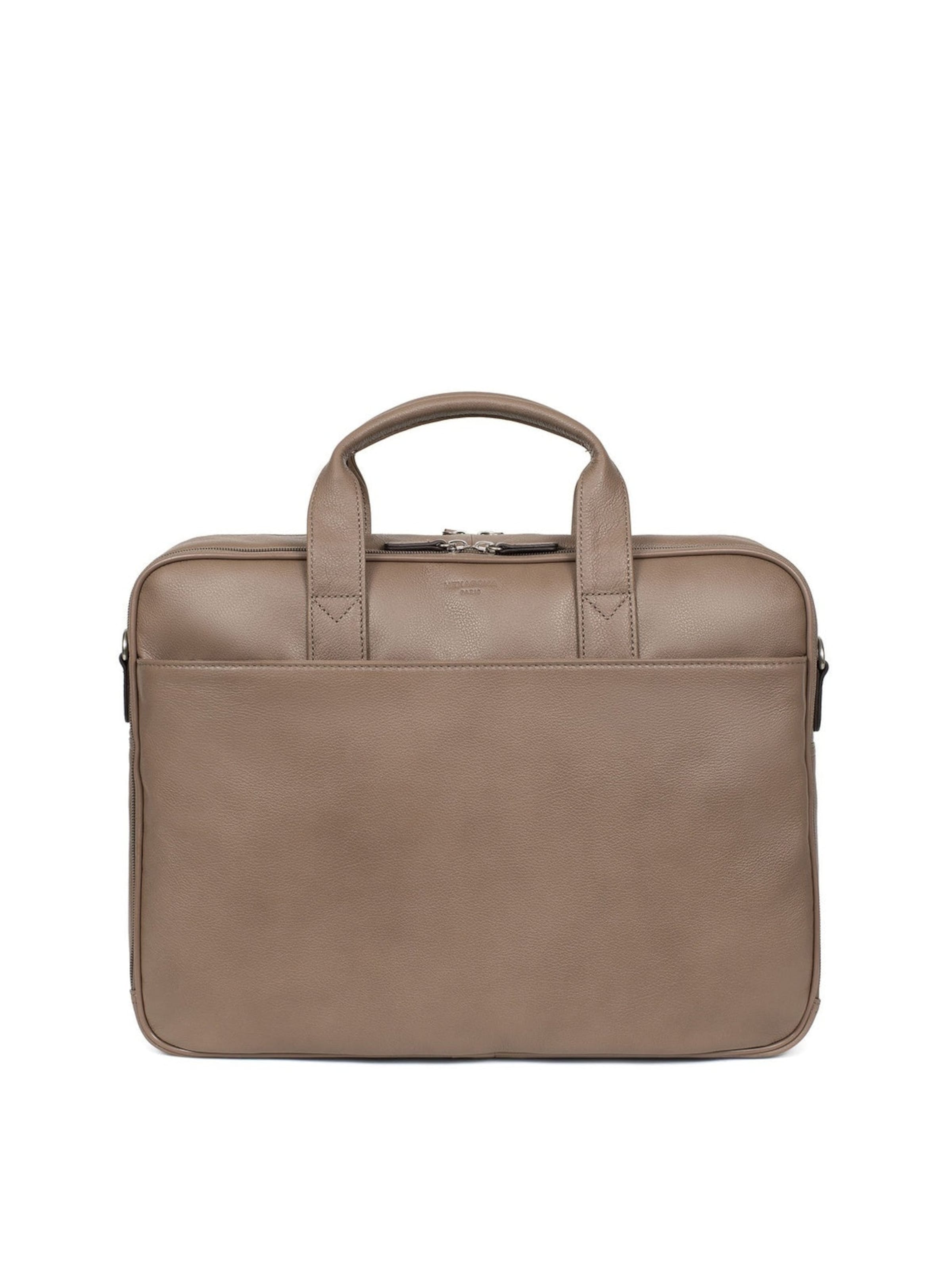 Hexagona Handbag 'Confort Business' in Brown: front