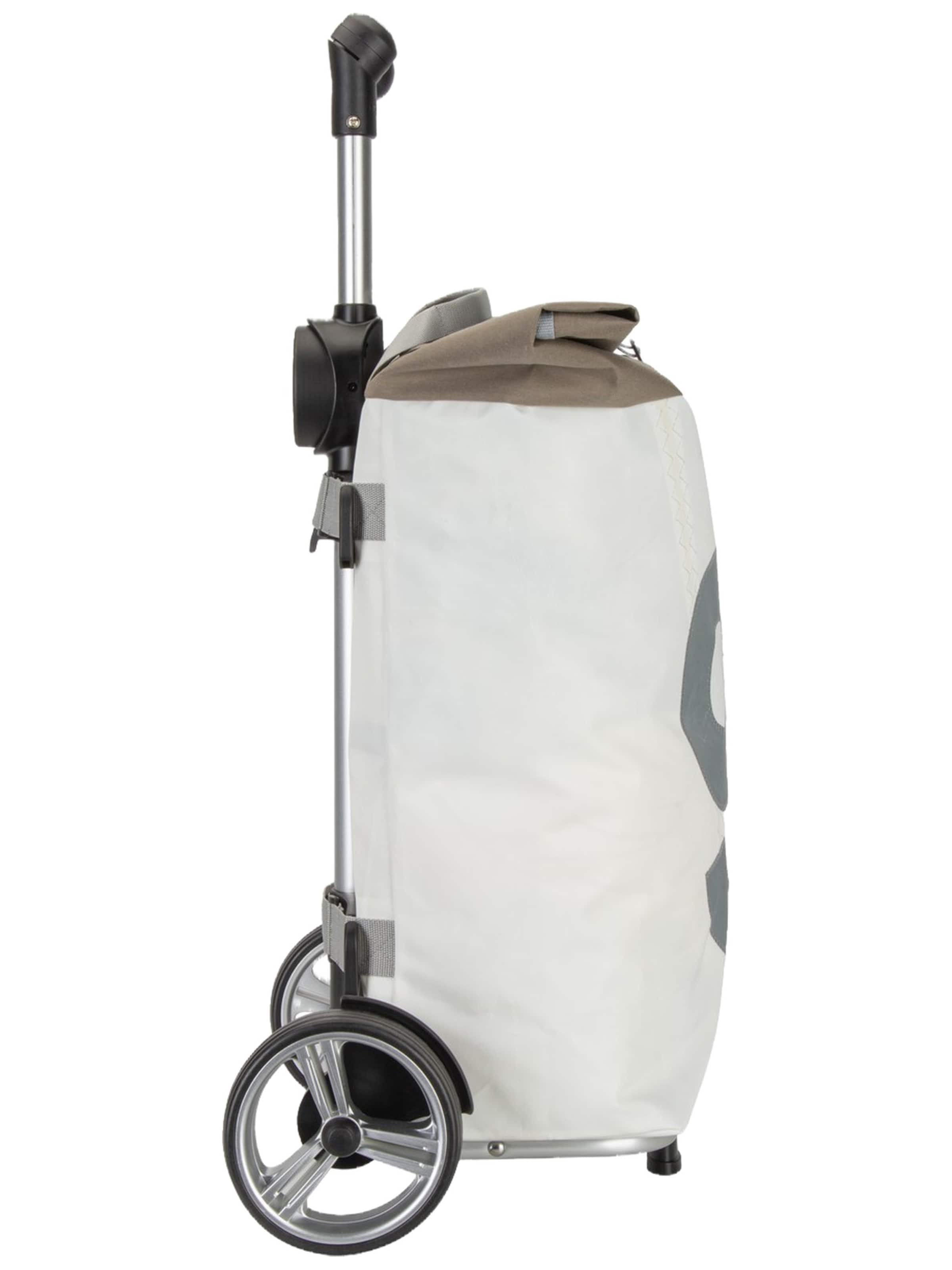 360 Grad Trolley ' Steg ' in Weiß