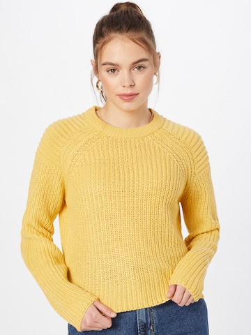 ONLY Sweater 'Elisia' in Yellow: front