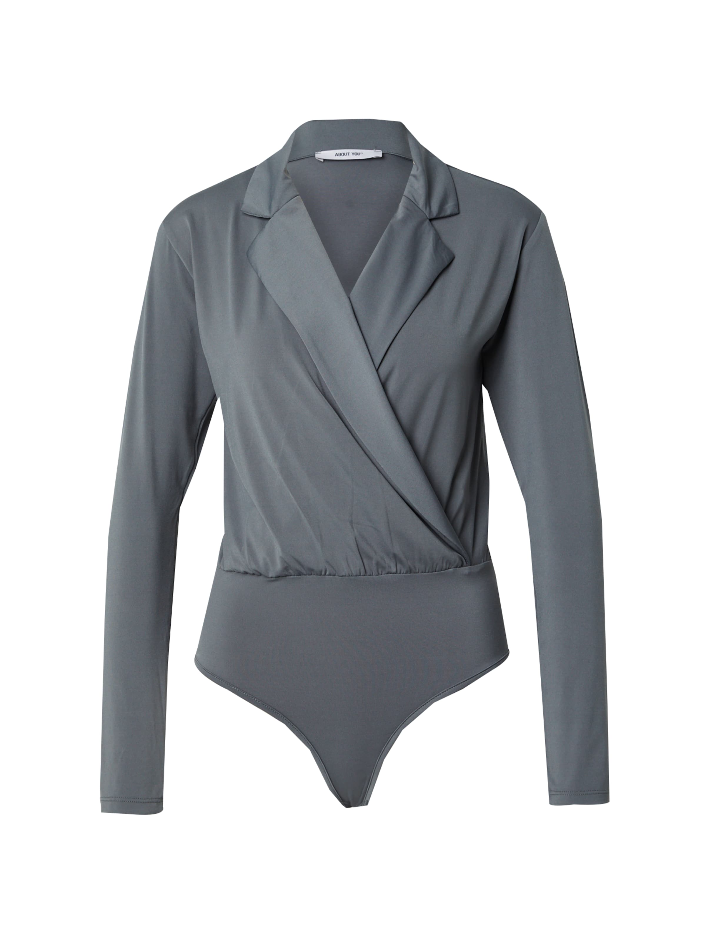 ABOUT YOU Blouse Bodysuit 'Charlie' in Green: front