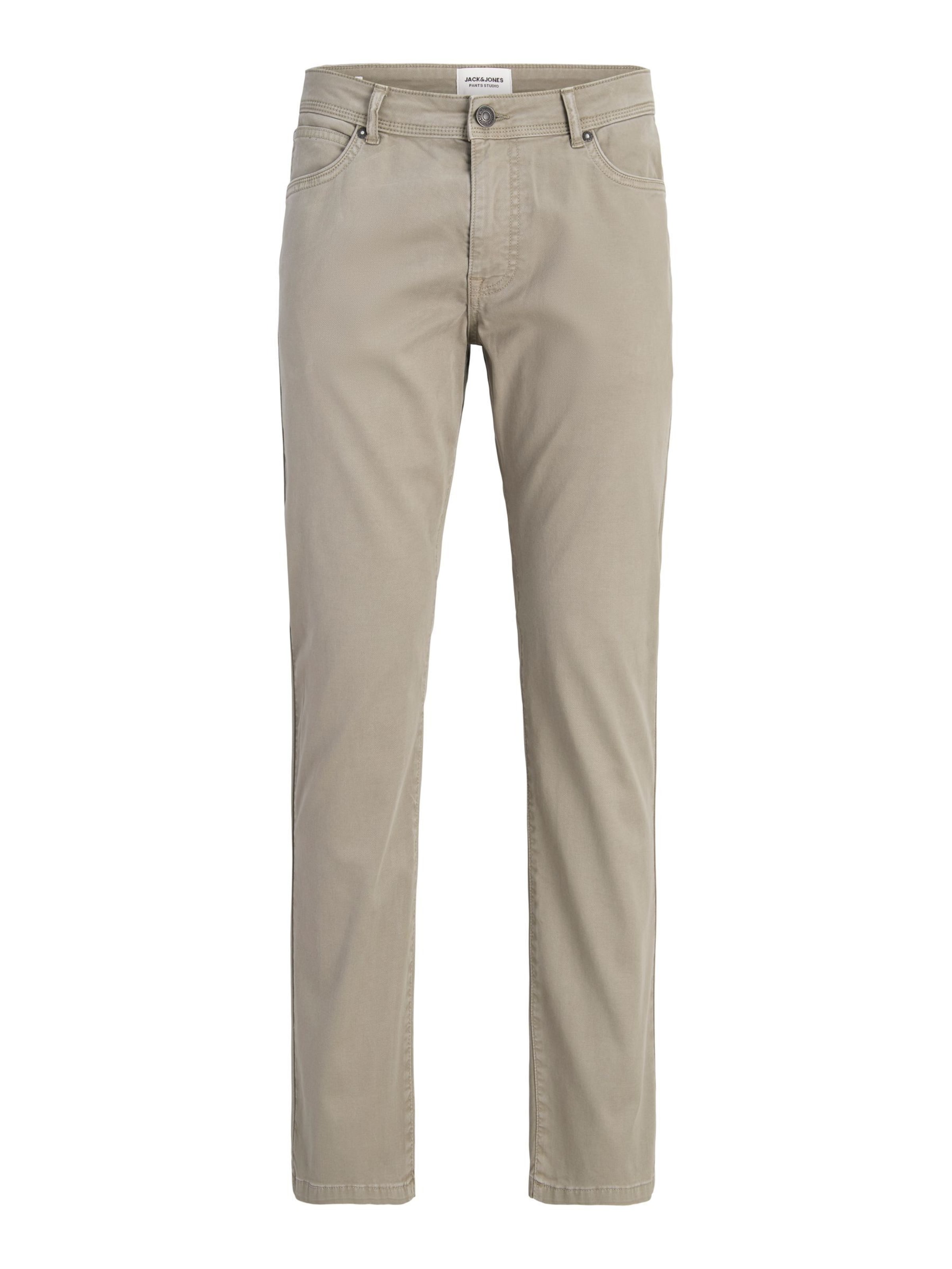 JACK & JONES Broek 'Clark' in 27-28/32 in de kleur Taupe, Productweergave