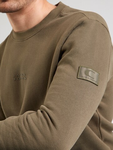 JACK & JONES Sweatshirt 'JCOPOINT' in Grün