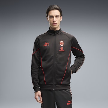 PUMA Sports jacket 'AC Milan King Anthem' in Grey: front