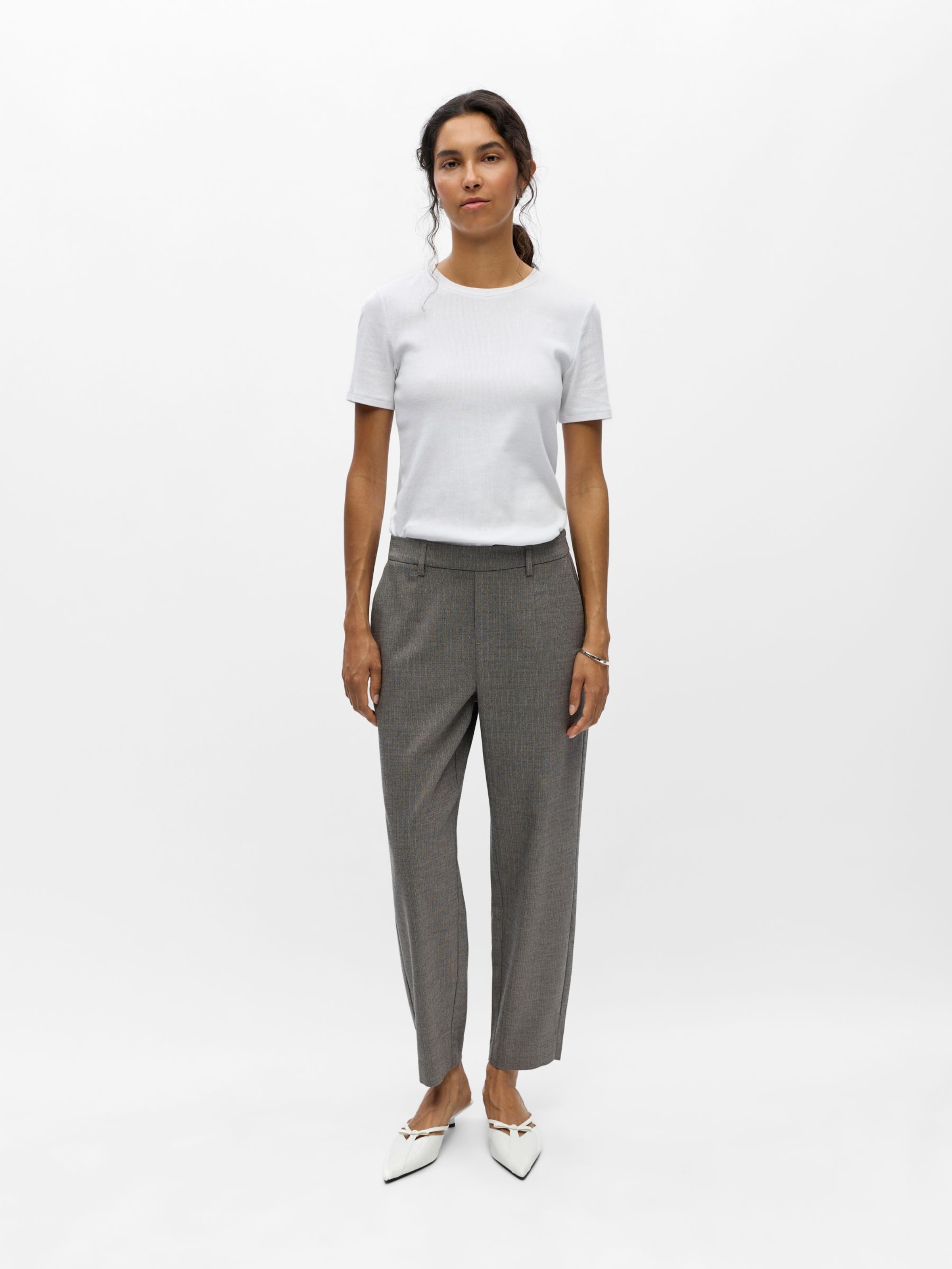 OBJECT - Slimfit Pantalón en gris