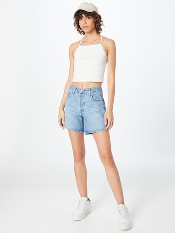 LEVI'S ® Regular Jeans '501 Rolled Short' i blå