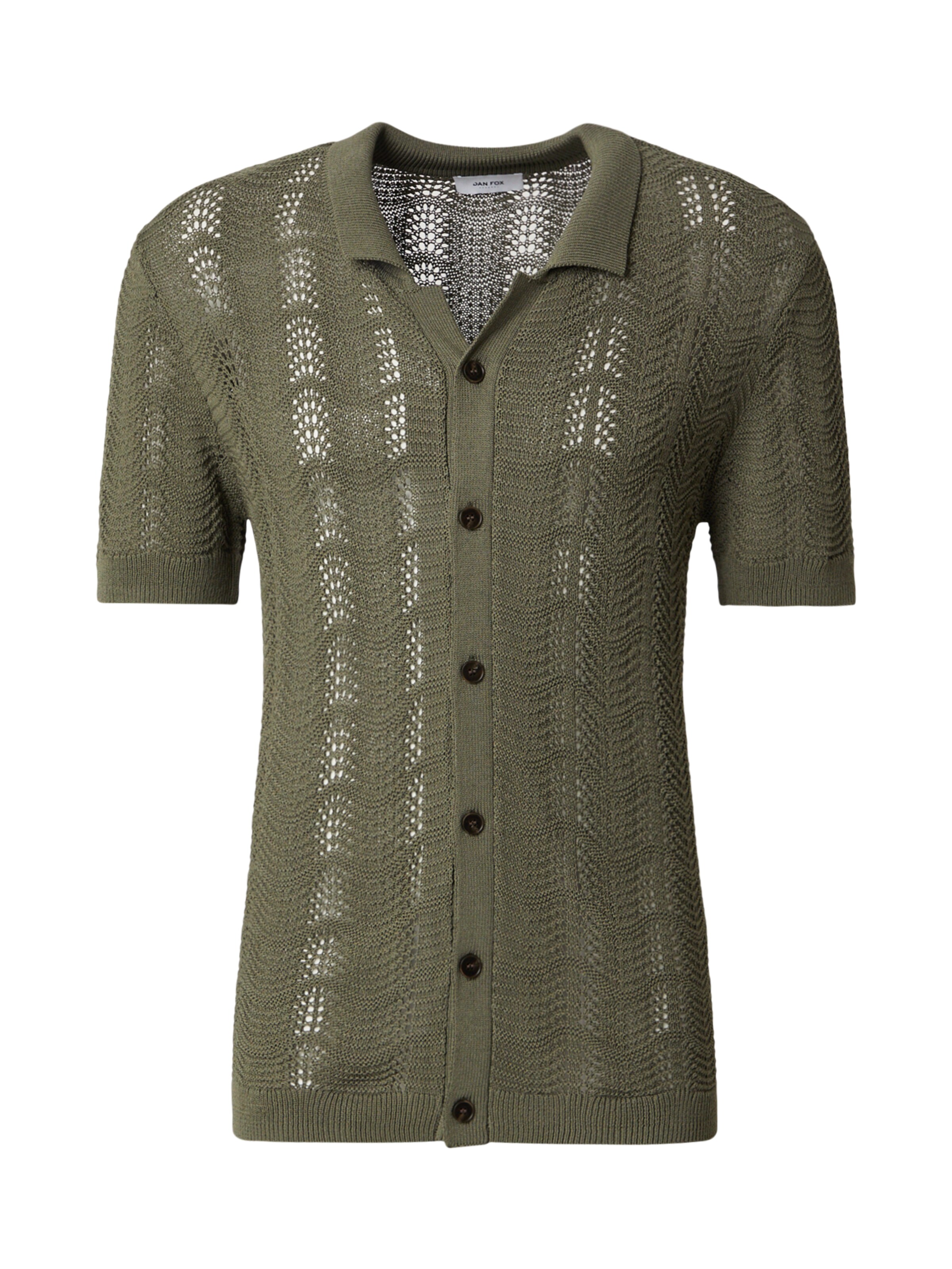 Cămașă 'Dylan' DAN FOX APPAREL pe verde, Vizualizare produs