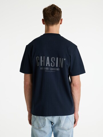 T-Shirt 'Mayor' CHASIN' en bleu : devant