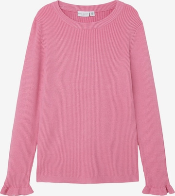 NAME IT - Pullover em rosa: frente