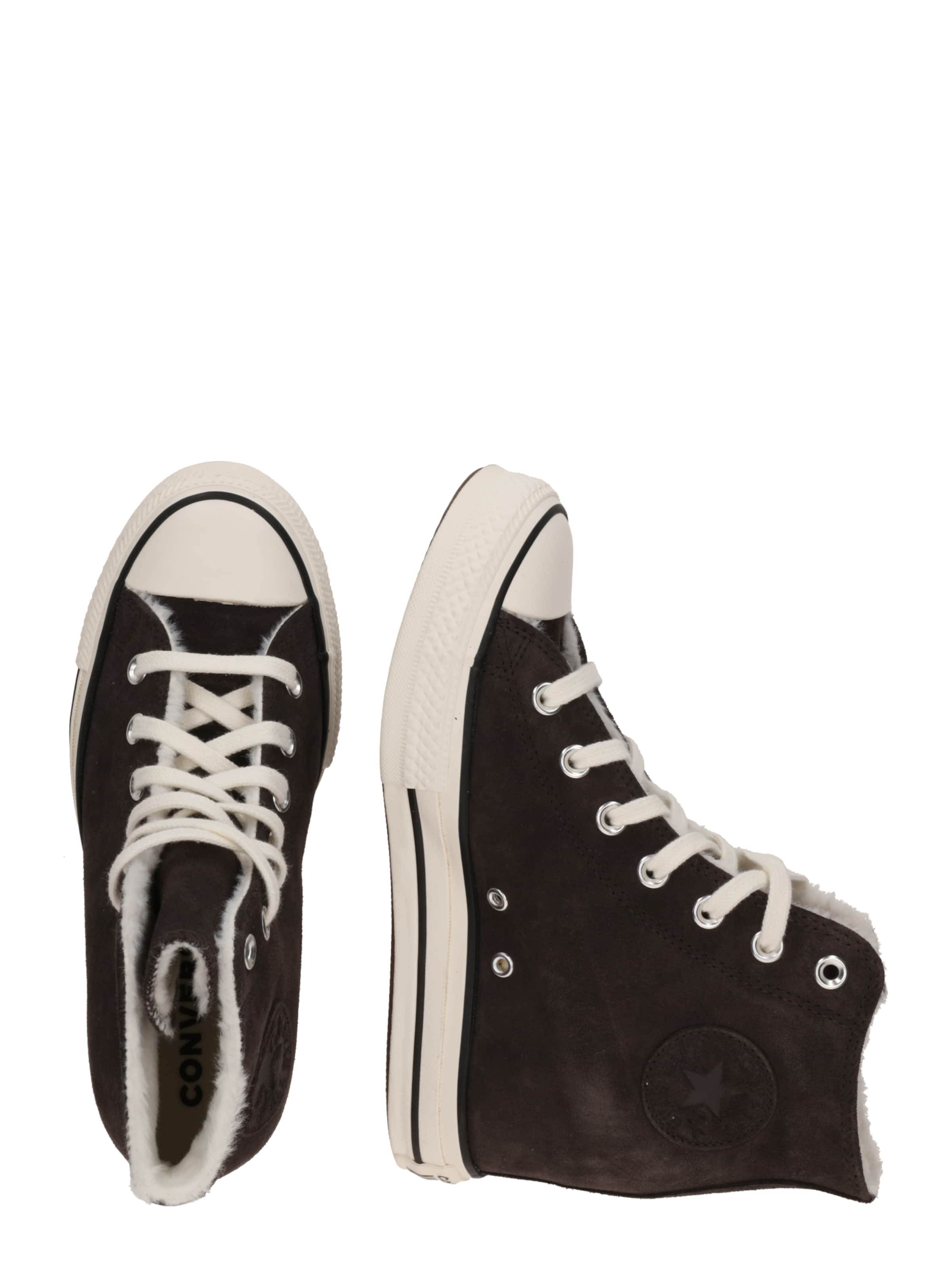 CONVERSE Кроссовки на платформе 'CTAS' в Коричневый