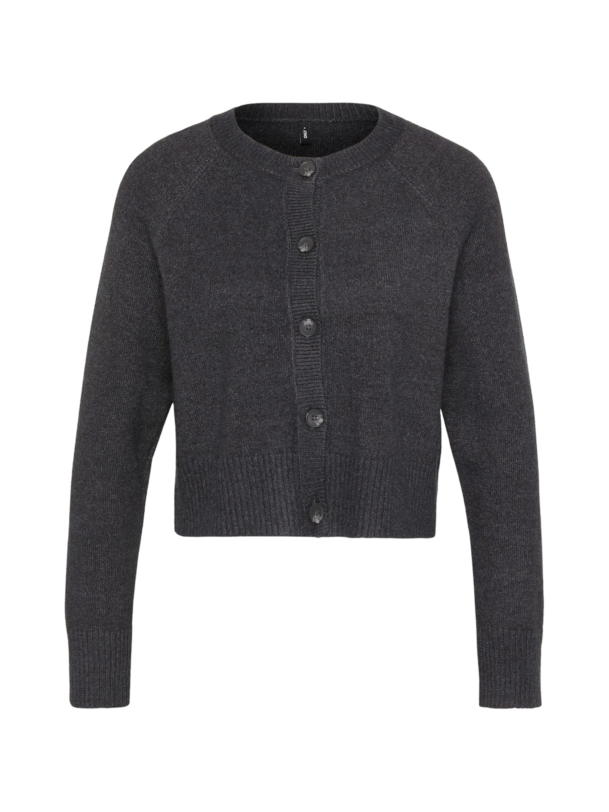 Only Petite Knit Cardigan 'ONLKATIA' in Grey: front