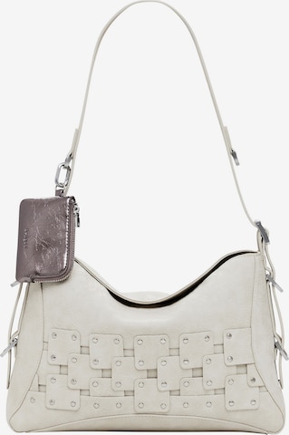 DesigualRučna torbica - bež boja: prednji dio