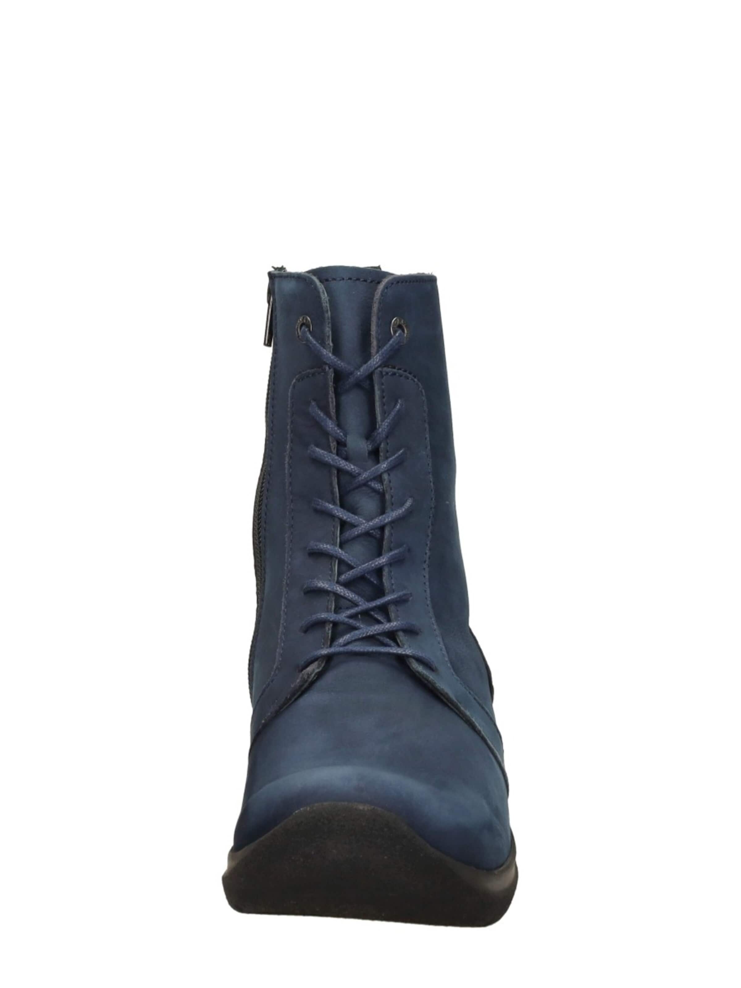 Wolky Schnürstiefelette 'Viper'‌ in Blau