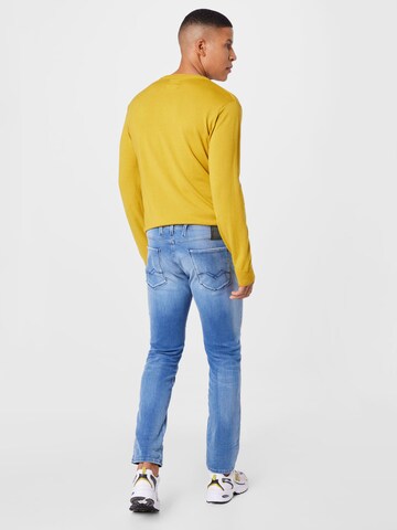 REPLAY Slimfit Jeans 'Anbass' in Blauw