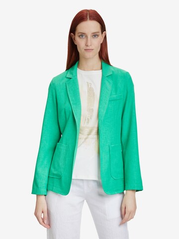 Cartoon Blazer in Green: front