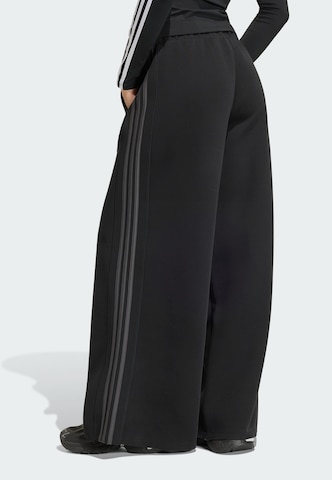 Wide Leg Pantalon 'Sst 2.0' ADIDAS ORIGINALS en noir