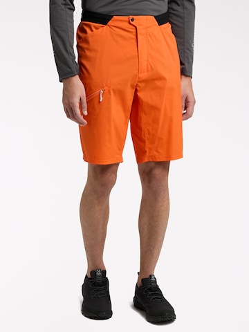 Haglöfs Regular Outdoor Pants 'L.I.M Fuse' in Orange: front