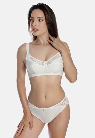 Invisible Soutien-gorge 'INDIAN SUMMER' sassa en blanc : devant