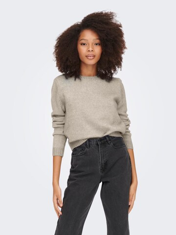 JDY Sweater 'Silja' in Beige: front