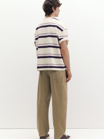 Pull&Bear Baggy Панталон в кафяво