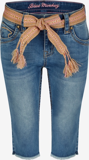 Blue Monkey Jeans 'Melody' in blau / rosa, Produktansicht