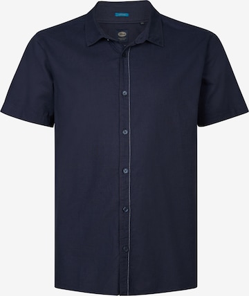 Chemise 'Mahiway' Petrol Industries en bleu : devant