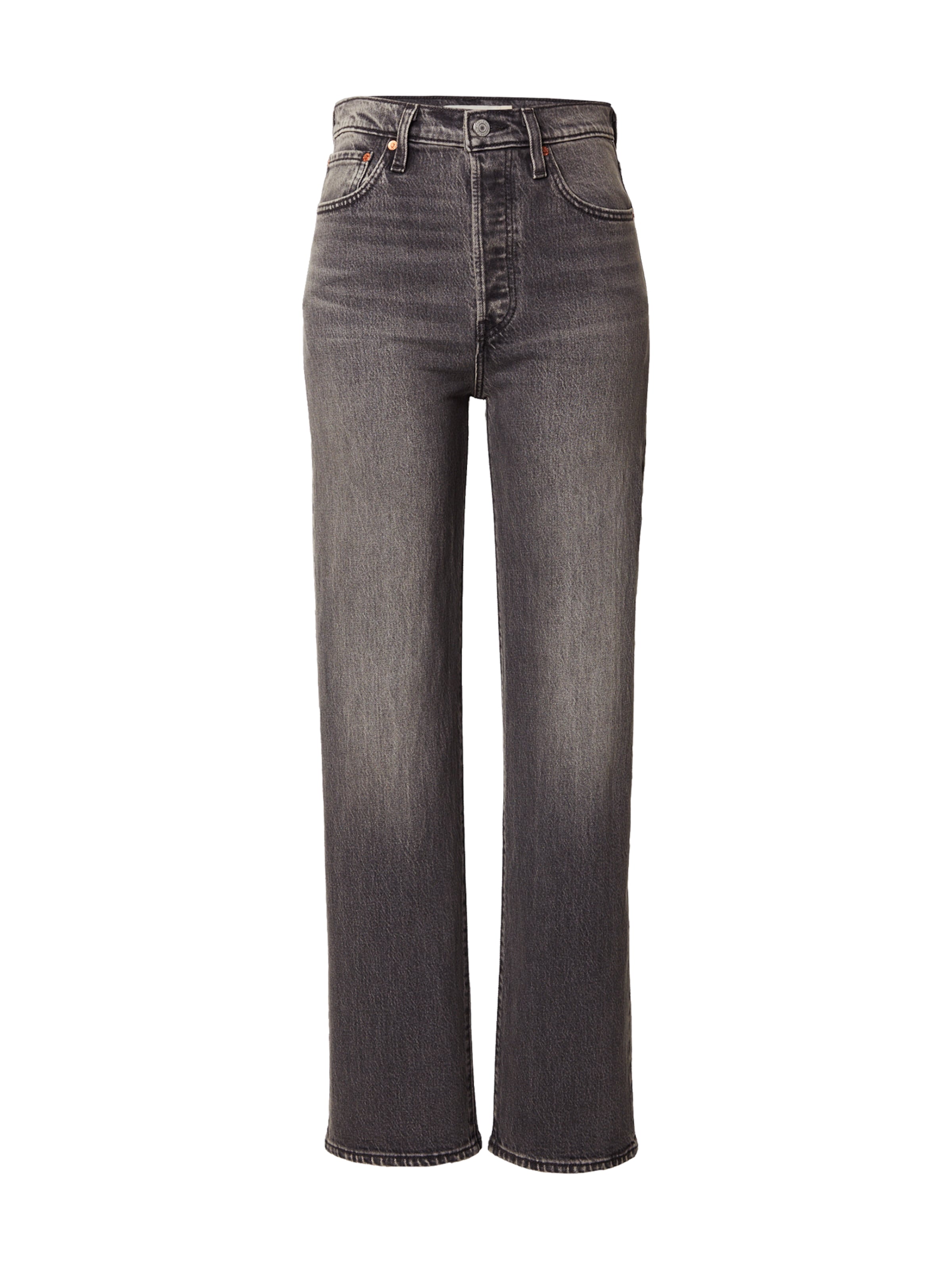 LEVI'S ® Regular Jeans 'RIBCAGE' in Grau: Vorderseite