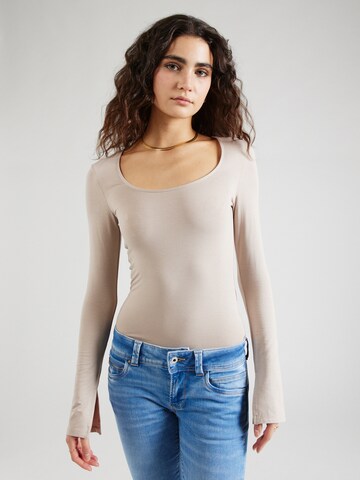 Gina Tricot Shirts i beige: forside