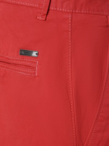 Regular Pantalon chino ' Dylan ' Finshley & Harding en rouge