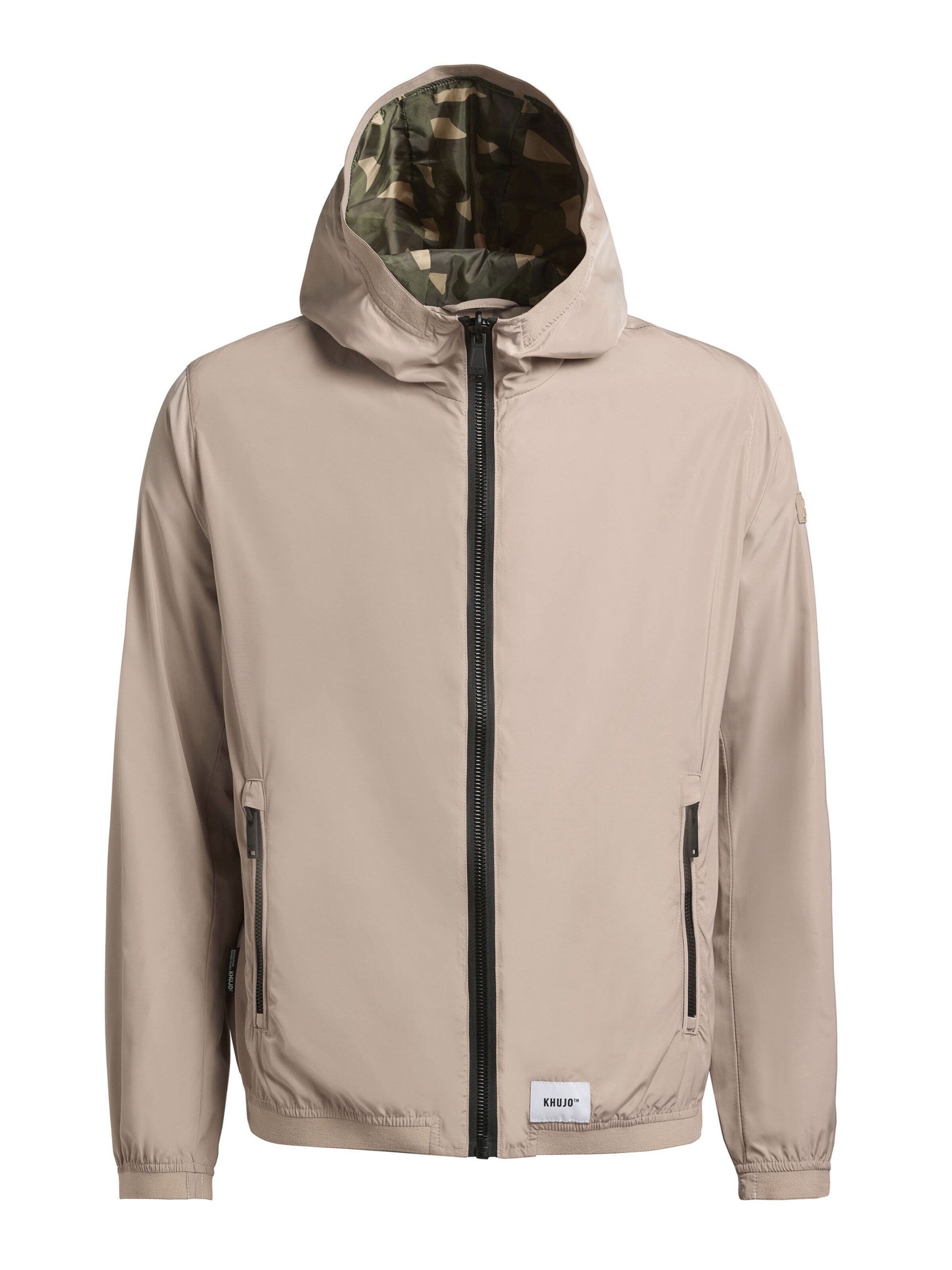 khujo - Chaqueta de entretiempo 'FERD' en beige: frente